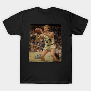 Larry Bird Celtics Vintage T-Shirt